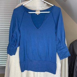Blue Paige top